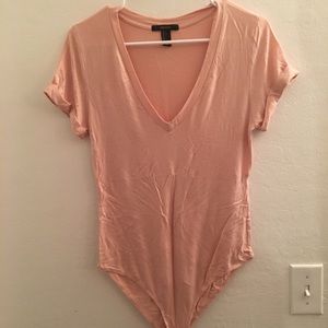 Forever 21 Short Sleeve Bodysuit T-Shirt